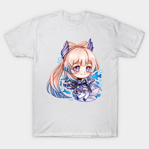 Water Miko , fan-made merchandise T-Shirt by CristalZhaduir